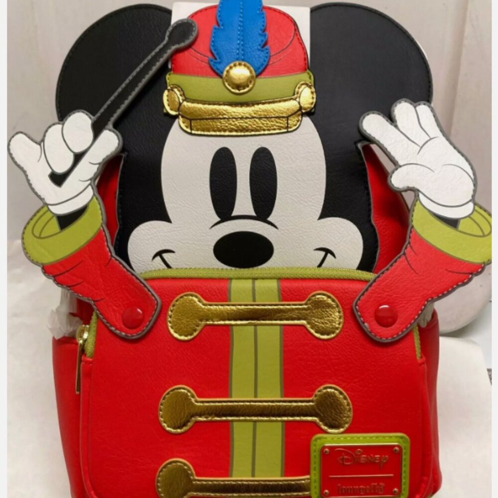 NWT:  Loungefly Mickey Mouse Bandleader (Mini Backpack)